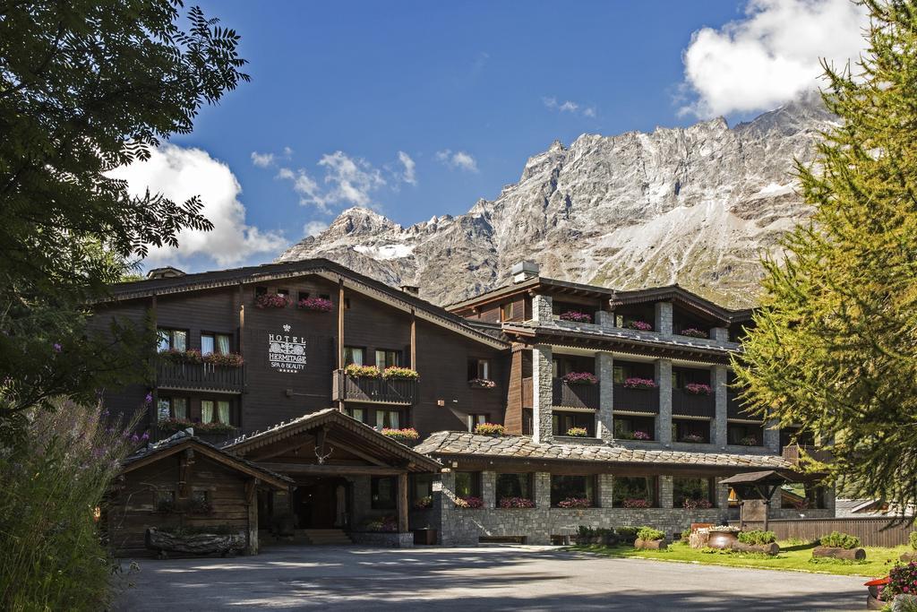 Hotel Hermitage Relais & Chateaux Breuil-Cervinia Dış mekan fotoğraf